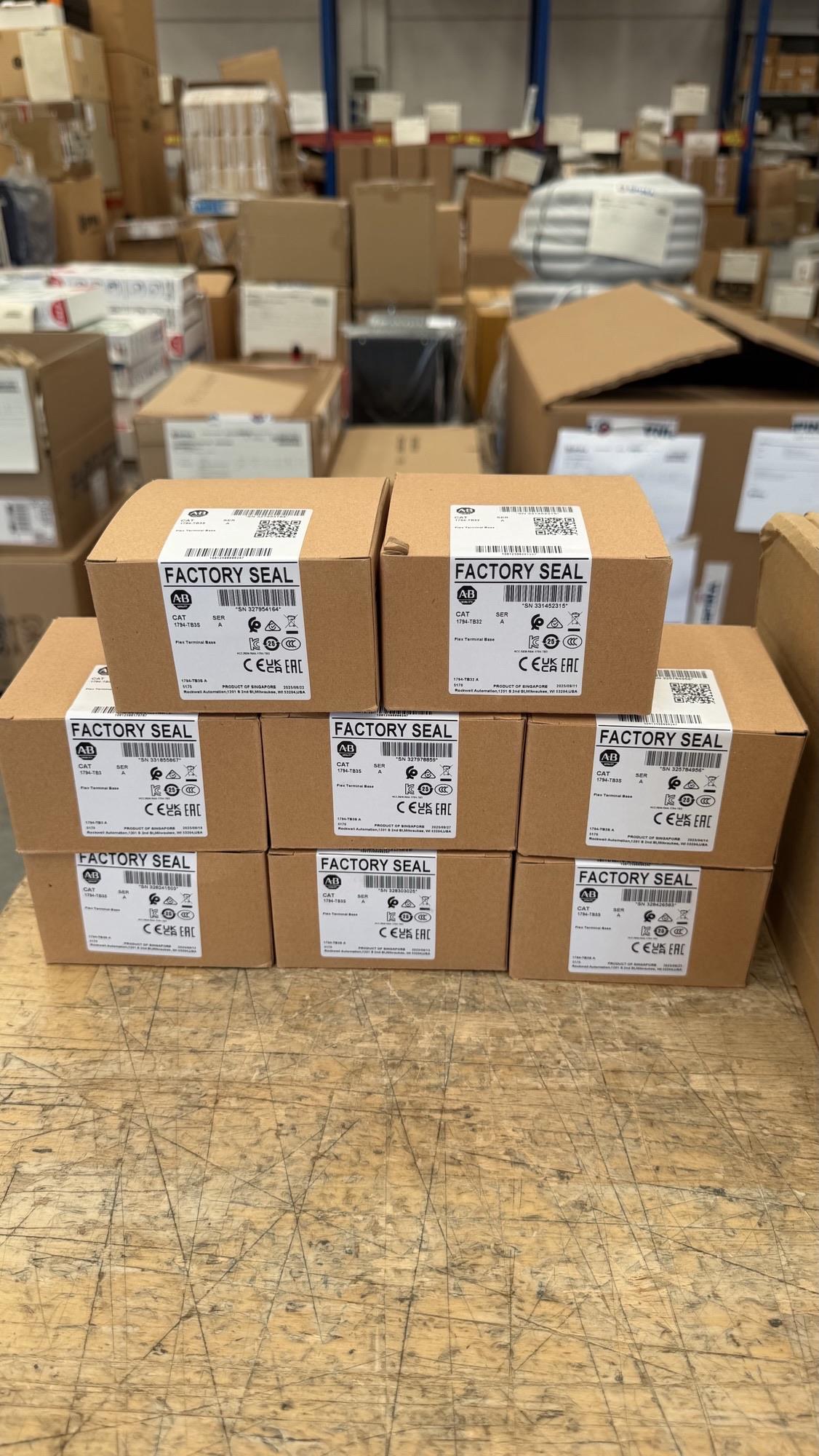 Sealed automation components reviewed before dispatch