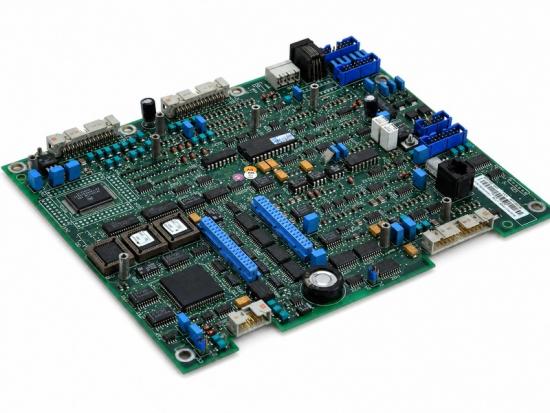ABB SDCS-CON-1 control board front rear and connector views