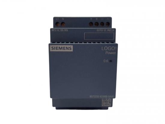 Siemens 6EP3332-6SB00-0AY0 LOGO!POWER 24 V / 2.5 A Stabilized Power Supply