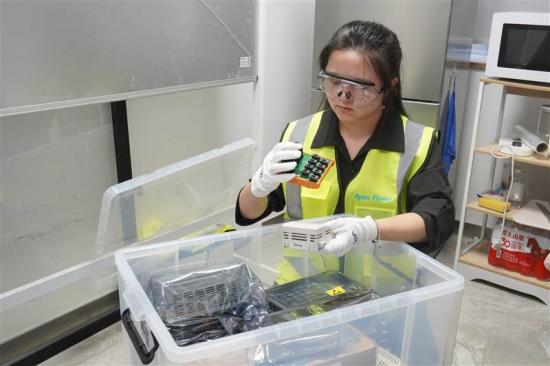 Apter Power protective handling and packing process