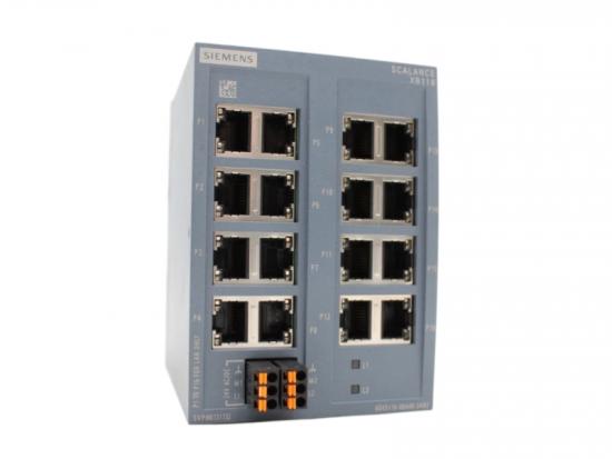 Siemens 6GK5116-0BA00-2AB2 SCALANCE XB116 16-Port Industrial Ethernet Switch