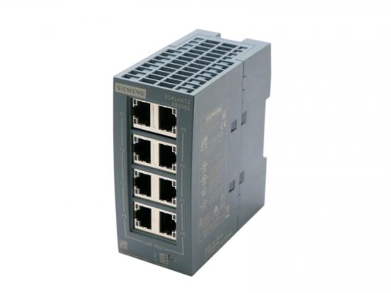 Siemens 6GK5008-0GA10-1AB2 SCALANCE eight-port Ethernet switch