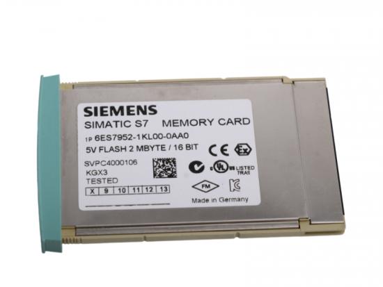 Siemens 6ES7952-1KL00-0AA0 2 MB Flash EPROM Card