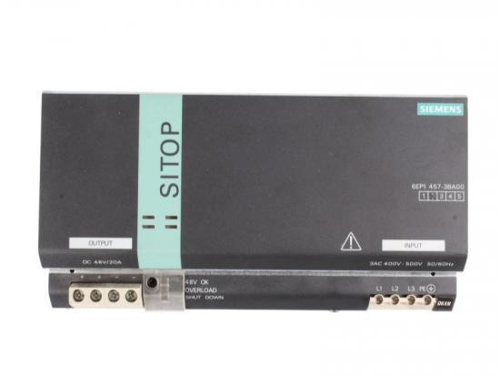 Siemens 6EP1457-3BA00 48 V DC Industrial Power Unit