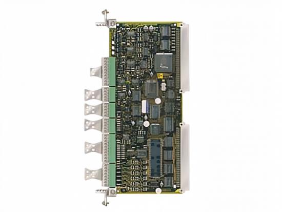 Siemens 6SE7090-0XX87-4AH0 T300 board with cables and terminal block