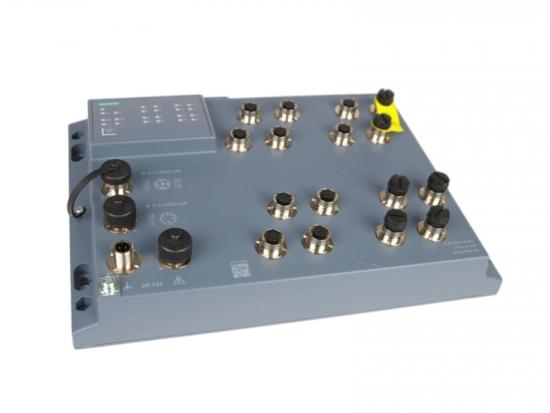 Siemens 6GK5216-0HA00-2AS6 IP65 M12 managed switch