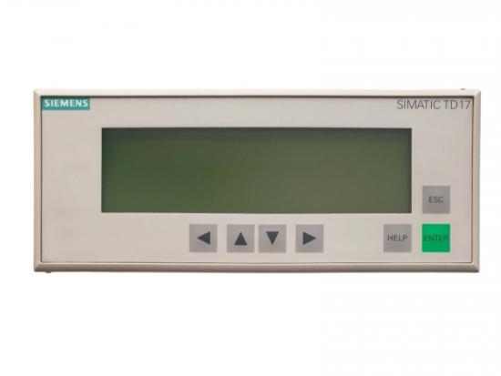 Siemens 6AV3017-1NE30-0AX0 Industrial Operator Text Panel