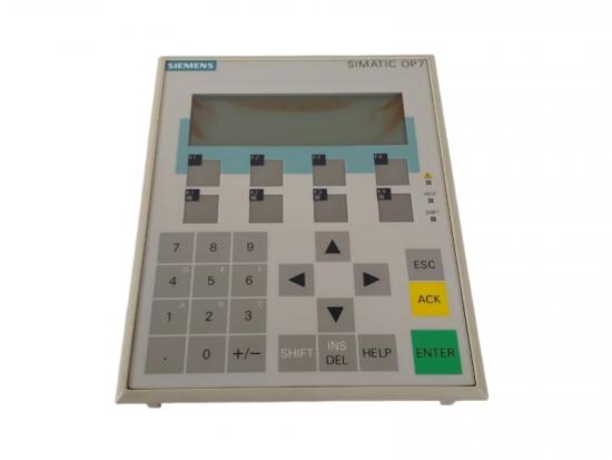 Siemens 6AV3607-1JC20-0AX2 keyed text operator panel