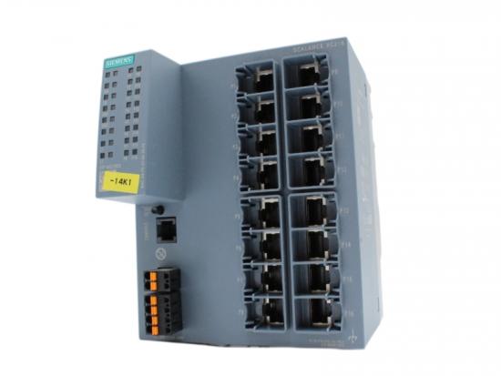 Siemens 6GK5216-0BA00-2AC2 16-port managed Layer 2 Industrial Ethernet switch