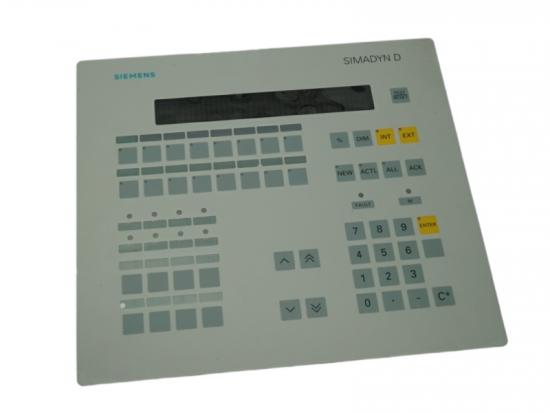 Siemens 6DD1670-0AF0 SIMADYN D Spare Operator Panel