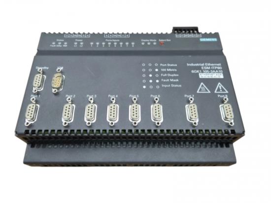 Siemens 6GK1105-3AA10 Eight-Port Industrial Ethernet Switch