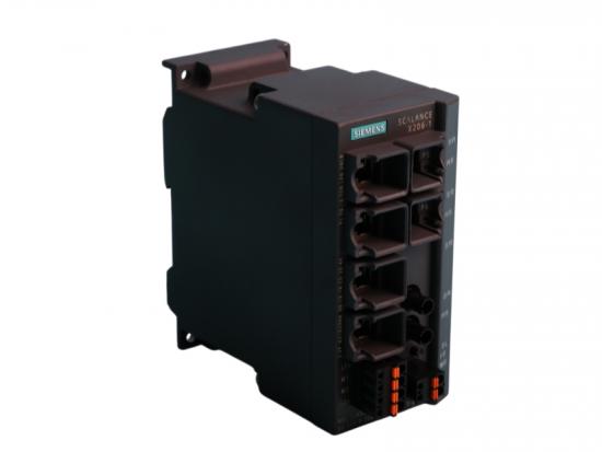 Siemens 6GK5206-1BB10-2AA3 6-port RJ45 and multimode BFOC switch