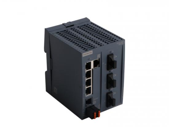 Siemens 6GK5205-3BD00-2AB2 five-port copper and three-port fiber industrial switch
