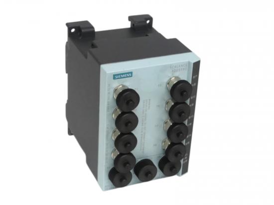 Siemens 6GK5208-0HA10-2AA6 IP65/67 eight-port M12 PROFINET switch