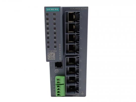 Siemens 6GK5208-0GA00-2TC2 eight-port Gigabit EtherNet/IP managed switch