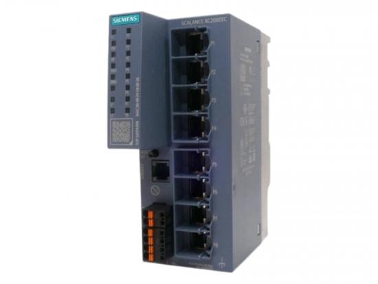 Siemens 6GK5208-0BA00-2FC2 Eight-Port Industrial Ethernet Switch