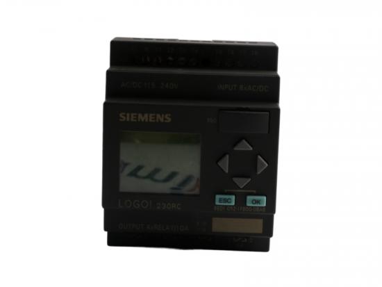 Siemens 6ED1052-1FB00-0BA6 8-Input 4-Relay LOGO! Controller