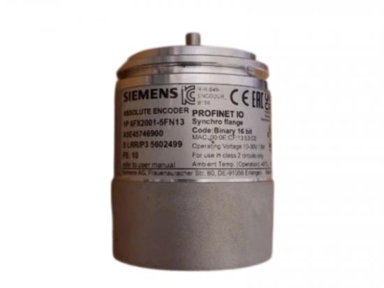 Siemens 6FX2001-5FN13 Single-Turn 16-Bit PROFINET IO Encoder