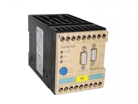 Siemens 3UF5011-3AN00-1 PROFIBUS Motor Management Unit with Thermistor Input