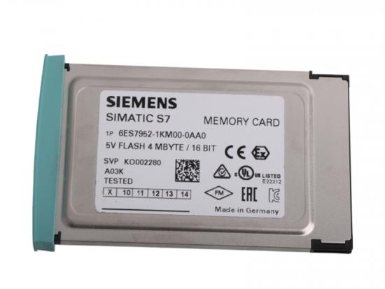 Siemens 6ES7952-1KM00-0AA0 Long-Format 5 V Flash EPROM Memory Card