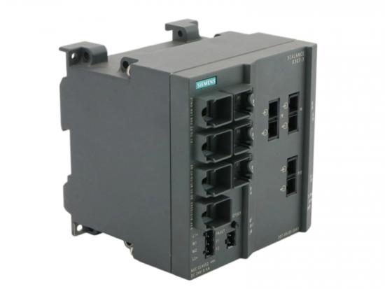 Siemens 6GK5307-3BL00-2AA3 managed switch with seven RJ45 and three multimode SC ports