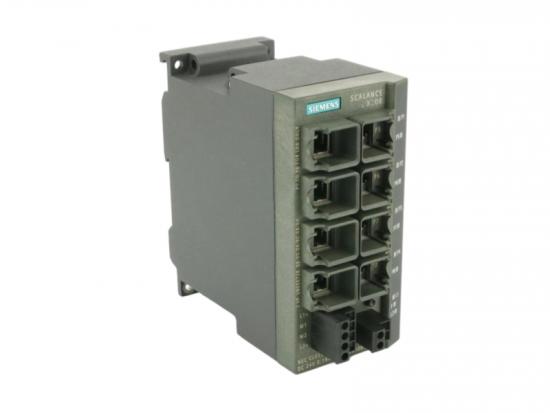 Siemens 6GK5208-0BA00-2AA3 Eight-Port PROFINET Managed IE Switch