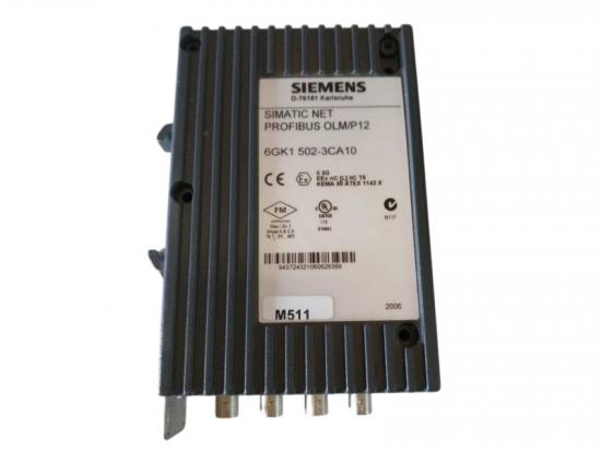 Siemens 6GK1502-3CA10 RS485 and Dual Plastic Fiber PROFIBUS Repeater