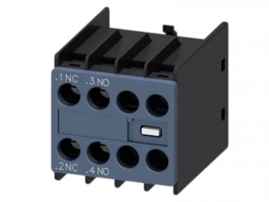 Siemens 3RH6911-1HA11 S00 Front Auxiliary Contact with 1NO and 1NC
