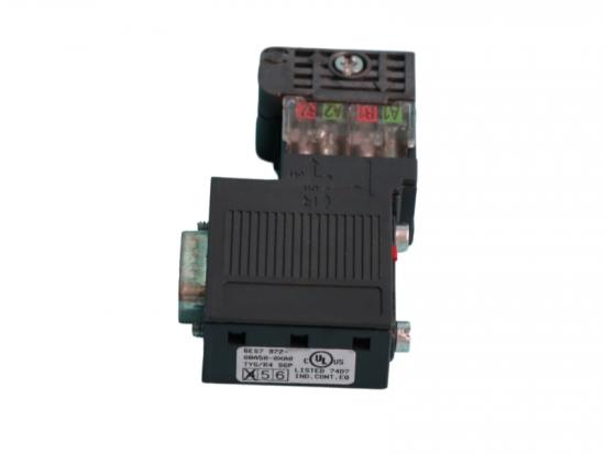 Siemens 6ES7972-0BA50-0XA0 90-Degree PROFIBUS Plug without PG Socket