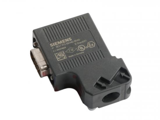 Siemens 6ES7972-0BA42-0XA0 35-degree screw-terminal RS485 connector