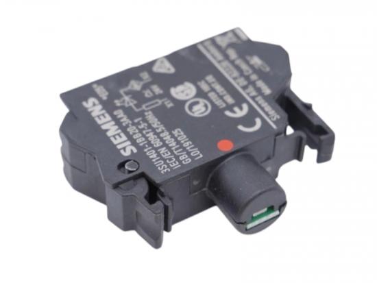Siemens 3SU1401-1BB20-3AA0 24 V AC/DC Spring-Loaded Front-Plate LED Module