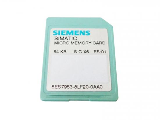 Siemens 6ES7953-8LF20-0AA0 64 KB S7-300 C7 ET 200 Memory Card