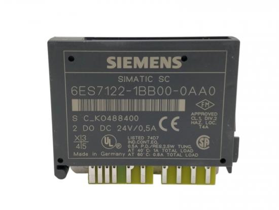 Siemens 6ES7122-1BB00-0AA0 24 V DC 0.5 A ET200L-SC Output Electronics