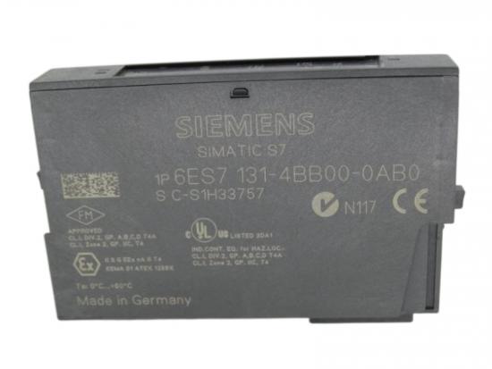 Siemens 6ES7131-4BB00-0AB0 24 V DC High-Feature Input Module with SF Diagnostics