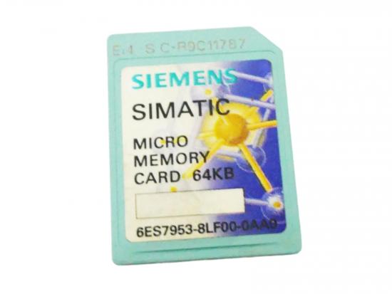 Siemens 6ES7953-8LF00-0AA0 64 KB S7-300 C7 ET 200S Memory Card