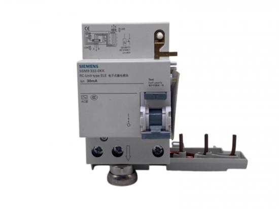 Siemens 5SM9322-0KK 2-Pole 40 A 30 mA Residual-Current Module