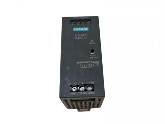 Siemens 6ES7288-0CD10-0AA0 regulated 24 V DC 3 A PM207 power supply