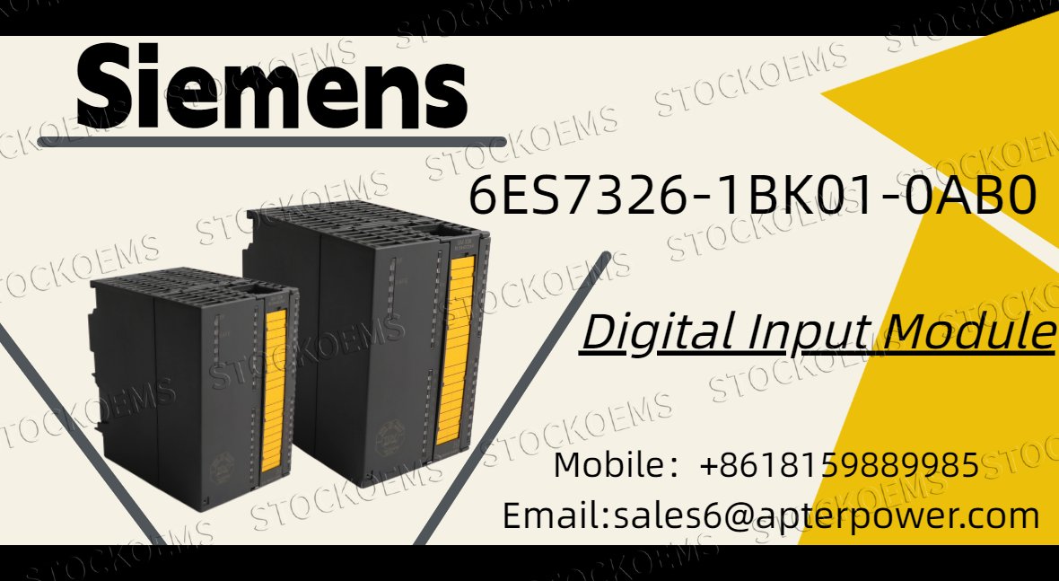 When Do Modern Industrial Systems Demand the Siemens 6ES7326-1BK01-0AB0 Failsafe Module?
