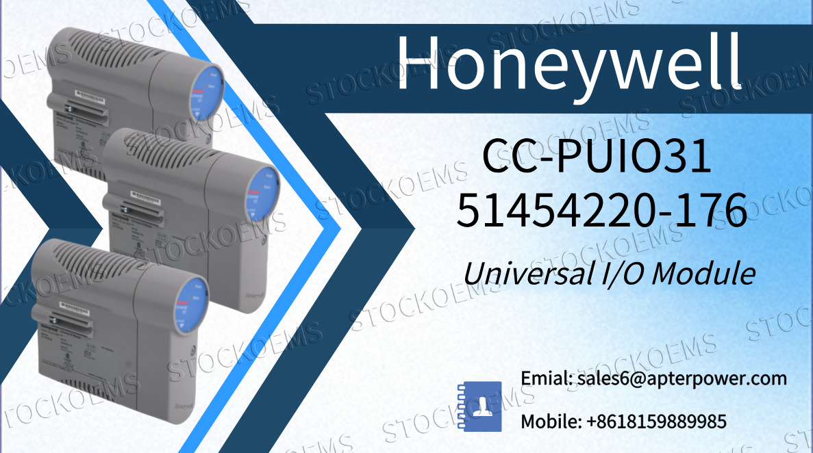 How Does the HONEYWELL CC-PUIO31 51454220-176 Enhance Industrial Automation Systems?