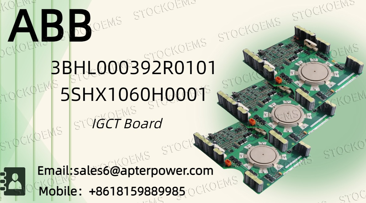 Why ABB 3BHL000392R0101 5SHX1060H0001 is Transforming Industrial Automation?