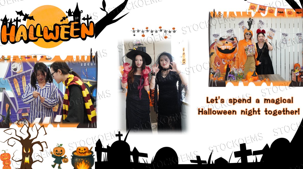 The Office Transformed into a Magical World, Employees Celebrate a Fantastic Halloween