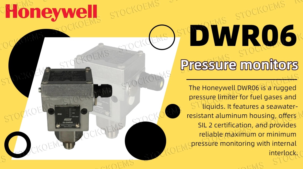 Honeywell DWR06: Compact Pressure Monitor for Critical Systems