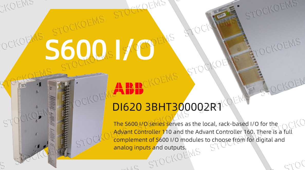 ABB S600 I/O System: Laying a Reliable Foundation for Advant Master DCS